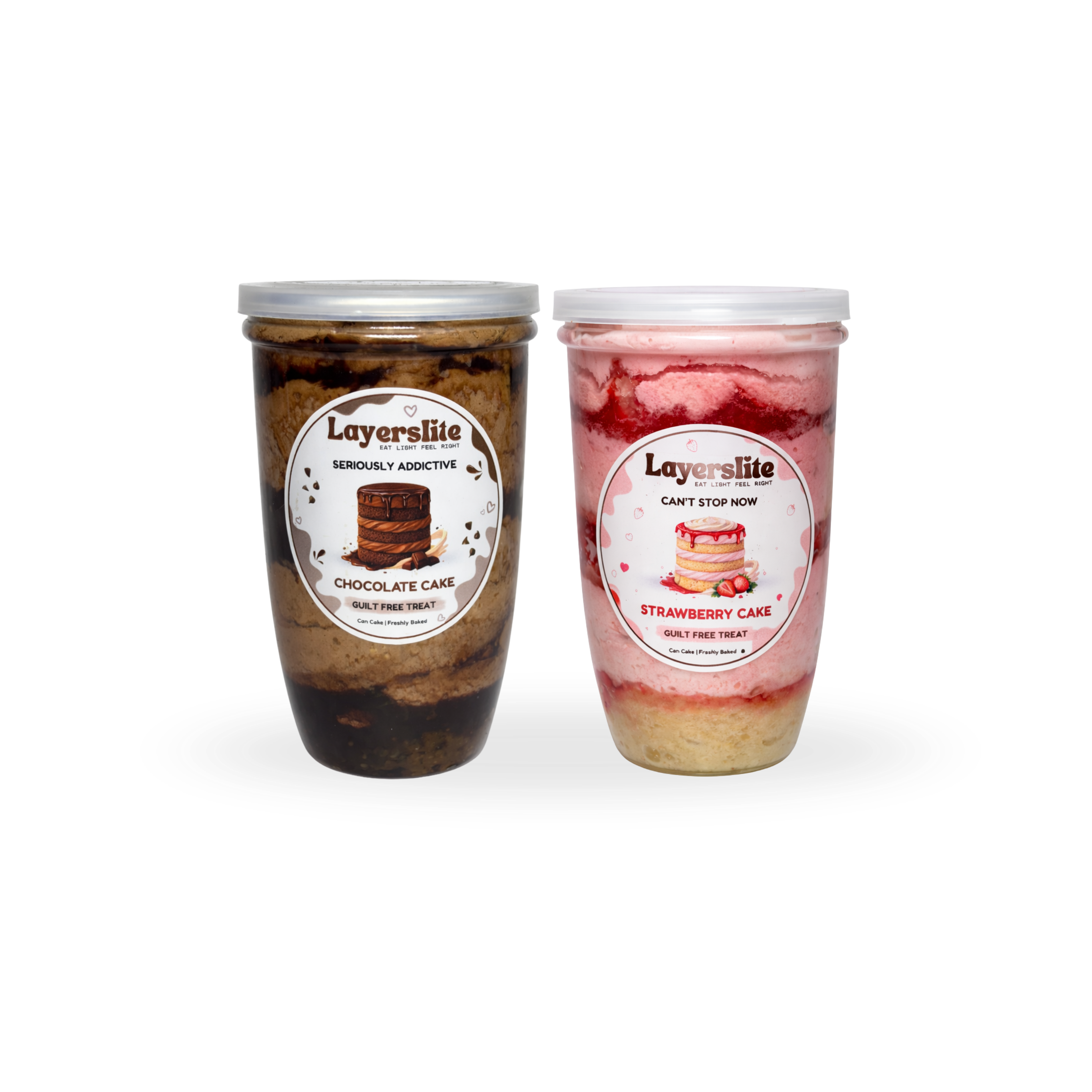 Strawberry & Chocolate Can Cake